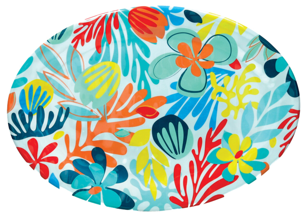 Platou servire, Tahiti, Brandani, 50.5x35.5x2 cm, melamina - imagine 4